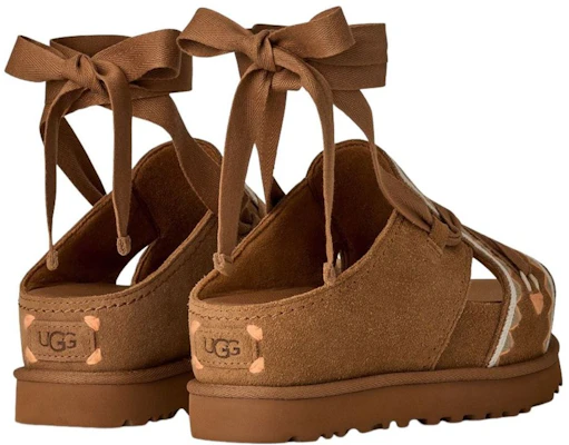 (Women) UGG Goldenstar Hi Artistitch Embroidered Strappy Sandals 'Chestnut Multicolor' 1175133-CHMU Lookbook (Women) UGG Goldenstar Hi Artistitch Embroidered Strappy Sandals 'Chestnut Multicolor' 1175133-CHMU