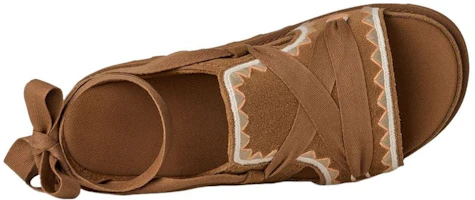 Shop (Women) UGG Goldenstar Hi Artistitch Embroidered Strappy Sandals 'Chestnut Multicolor' 1175133-CHMU