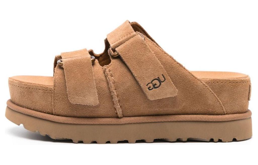 (Women) UGG Goldenstar Hi Slide 'Chestnut' 1155458-CHE