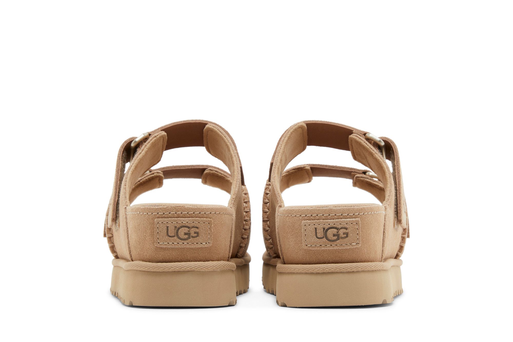 Sizing (W) UGG 골든스타 하이 슬라이드 '샌드' 1155458-SAN