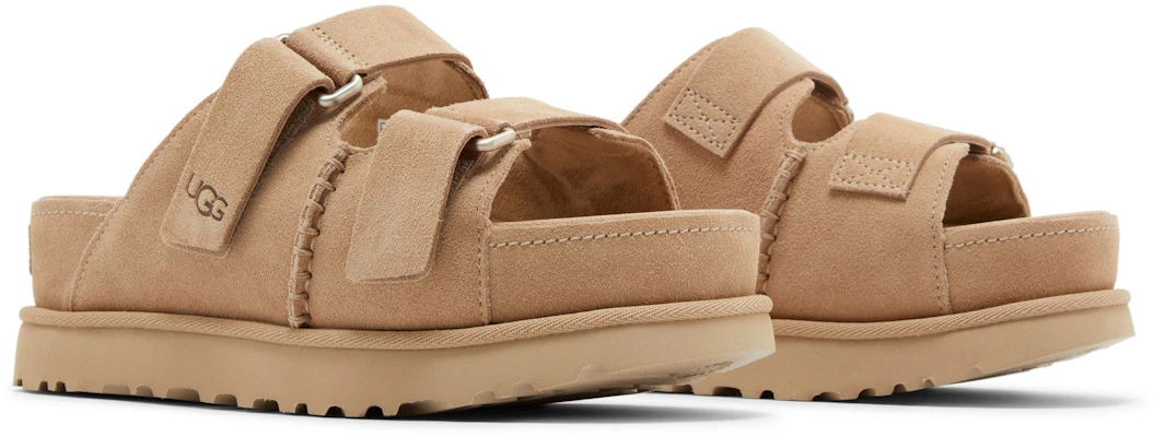 (W) UGG 골든스타 하이 슬라이드 '샌드' 1155458-SAN 1