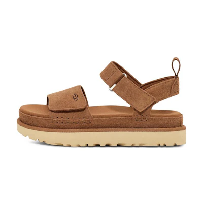 (W) UGG Goldenstar Platform Sandal 'Chestnut'