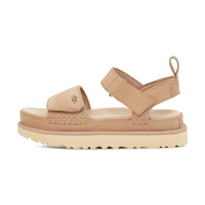 (W) UGG Goldenstar Platform Sandal Driftwood