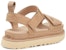(Women) UGG Goldenstar Platform Sandal Driftwood 1136783-DRI