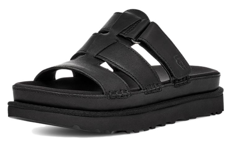 (Women) UGG Goldenstar Platform Slide 'Black' 1154652-BLK