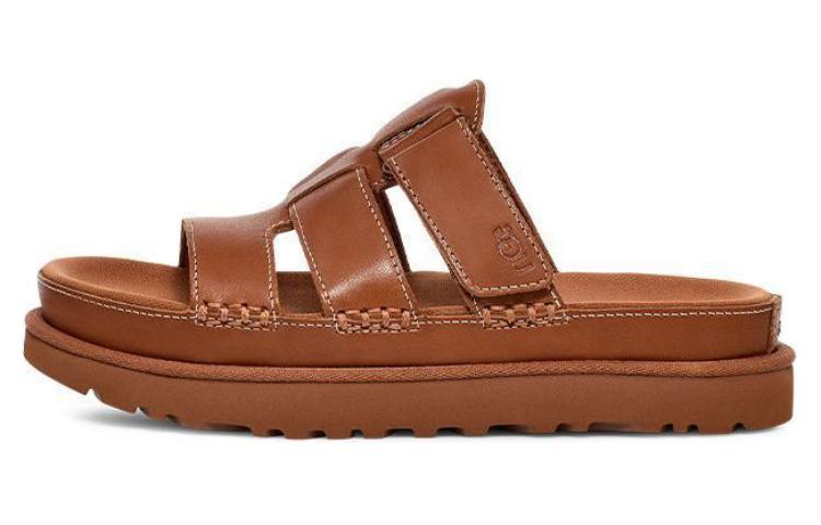 (Women) UGG Goldenstar Platform Slide 'Tan' 1154652-TAN