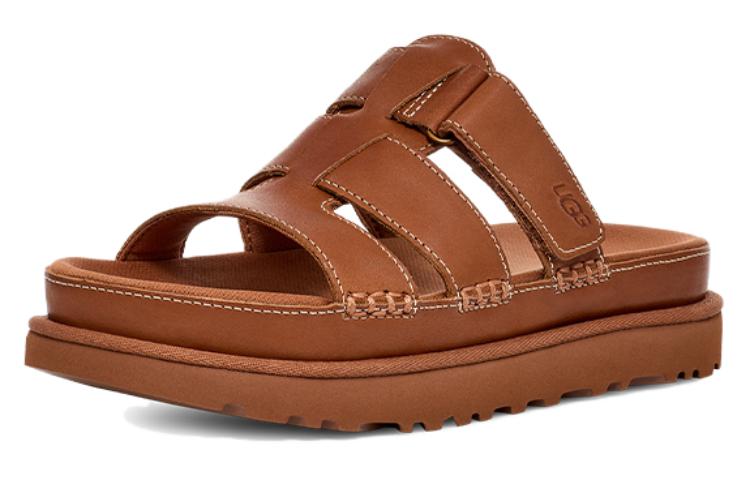 Order (W) UGG 골든스타 플랫폼 슬라이드 '탠' 1154652-TAN