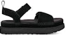 (Women) UGG Goldenstar Sandal 'Black' 1136783-BLK