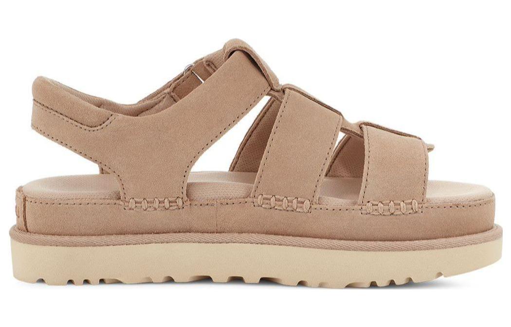 Lookbook (W) Sandal Platform UGG Goldenstar Strap 'Driftwood' 1137890-DRI