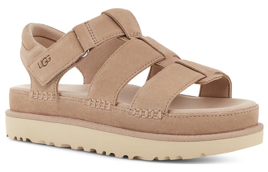 Shop (W) Sandal Platform UGG Goldenstar Strap 'Driftwood' 1137890-DRI