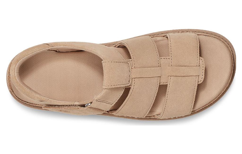 Details for (W) Sandal Platform UGG Goldenstar Strap 'Driftwood' 1137890-DRI