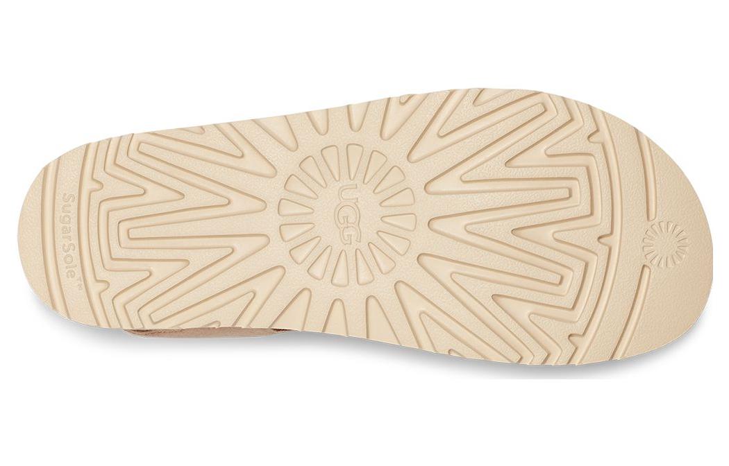 Sizing (W) Sandal Platform UGG Goldenstar Strap 'Driftwood' 1137890-DRI