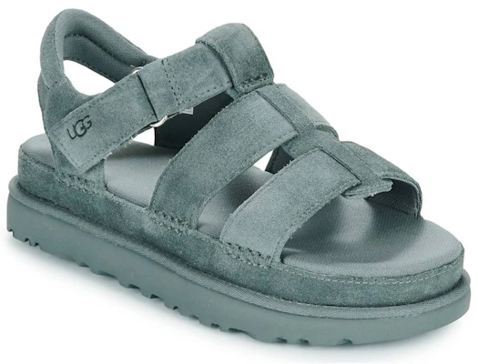 (W) UGG Goldenstar Strap Platform Sandal ''Rainstorm'' Wanita 1137890-RNS Shop (W) UGG Goldenstar Strap Platform Sandal ''Rainstorm'' Wanita 1137890-RNS