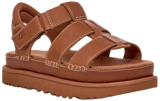 (Women) UGG Goldenstar Strap Platform Sandal 'Tan' 1154650TAN Lookbook (Women) UGG Goldenstar Strap Platform Sandal 'Tan' 1154650TAN