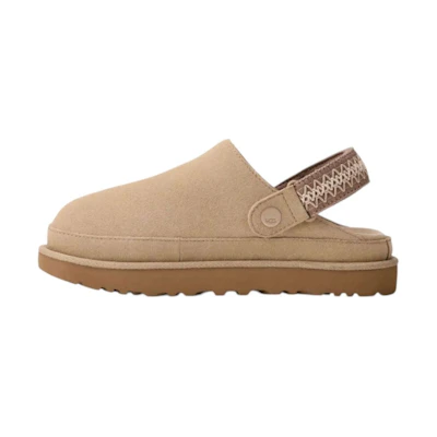 (W) UGG Goldenstar UGGbraid Clog 'Mustard Seed'