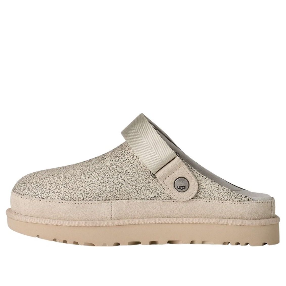 (Women) UGG Goldenstar Villa Clog Mules 'Crackle White' 1177853-CRCK