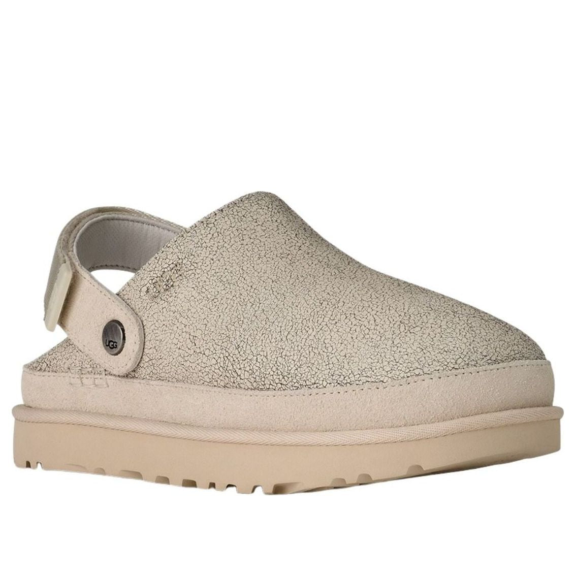 Order (Women) UGG Goldenstar Villa Clog Mules 'Crackle White' 1177853-CRCK