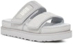 Lookbook (W) UGG Greer Platform Slide 'Kelabu Metalik' 1125039-MGLH