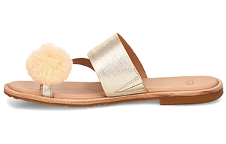 Buy (W) UGG Hadlee 金色金属女拖鞋 1101349-GOLD