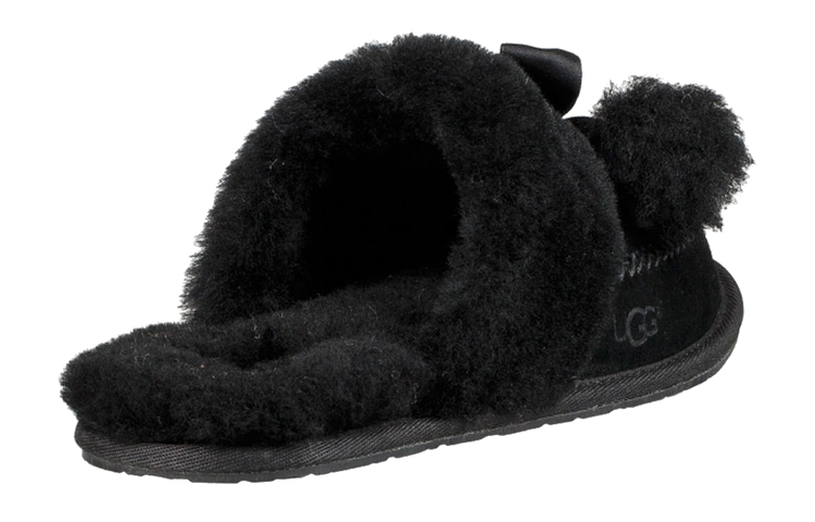 Purchase (Women) UGG Hafnir Slippers 'Black' 1017544-BLK