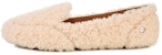 (W) UGG Hailey Fluff Loafer Slip-On 'Natural' Semula Jadi 1095108-NAT