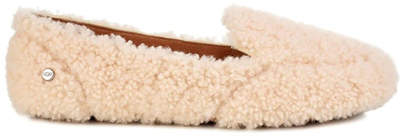 UGG Haley Fluff 絨毛平底鞋 女款 米白色 Order UGG Haley Fluff 絨毛平底鞋 女款 米白色