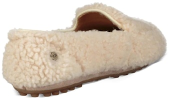 UGG Haley Fluff 絨毛平底鞋 女款 米白色 Lookbook UGG Haley Fluff 絨毛平底鞋 女款 米白色