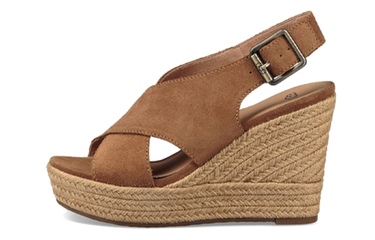 Buy (W) UGG Harlow Wedge 'Chestnut Kasual' 1019902-CHE