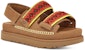 (W) UGG Heritage Braid 'Sandal Fesyen Tapak Tebal Coklat Chestnut' 1139892-CHE