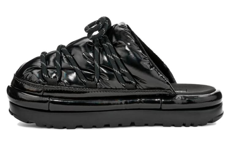 (Women) UGG Hi Shine Spaceslider Slide Black 1149033-BLK