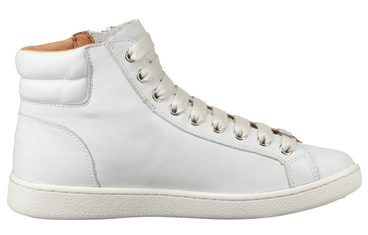 (W) UGG Olive Leather Trainer 'White' 圖 2