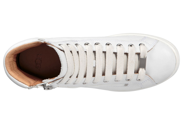 (W) UGG Olive Leather Trainer 'White' 圖 4