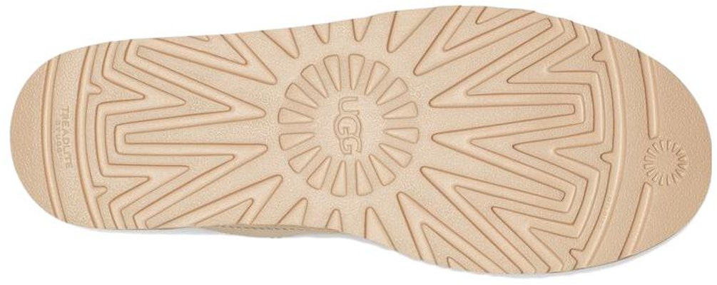 UGG Highland- 皮革 包覆性防滑 高筒 休閒運動鞋 女款 粉米色 Details for UGG Highland- 皮革 包覆性防滑 高筒 休閒運動鞋 女款 粉米色