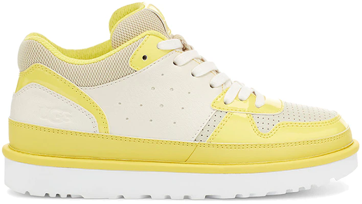 (Women) UGG Highland Casual Skateboarding Shoes Yellow White 1115810-WSSM Order (Women) UGG Highland Casual Skateboarding Shoes Yellow White 1115810-WSSM