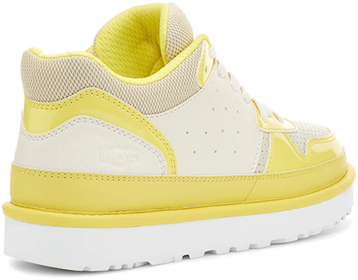 (Women) UGG Highland Casual Skateboarding Shoes Yellow White 1115810-WSSM Shop (Women) UGG Highland Casual Skateboarding Shoes Yellow White 1115810-WSSM