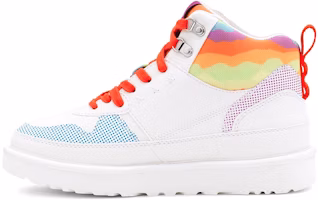 (Women) UGG Highland Hi 'Cali Collage Rainbow Stripes' 1120000-PCRL (Women) UGG Highland Hi 'Cali Collage Rainbow Stripes' 1120000-PCRL