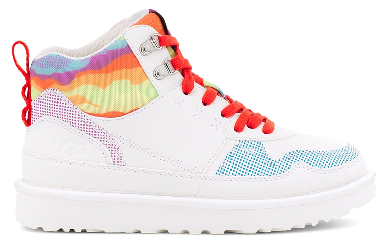 Order (W) UGG Highland Hi ''Cali Collage Regenbogen-Streifen'' 1120000-PCRL