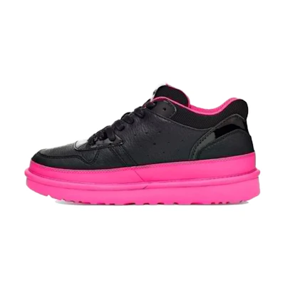 (W) UGG Highland Sneaker 'Black Pink'