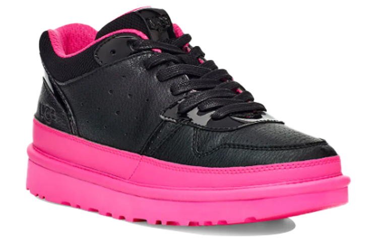(W) UGG Highland Sneaker 'Black Pink' 圖 3