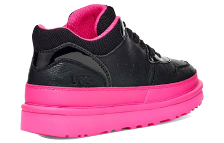 (W) UGG Highland Sneaker 'Black Pink' 圖 4