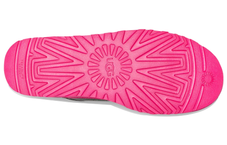(W) UGG Highland Sneaker 'Black Pink' 圖 6