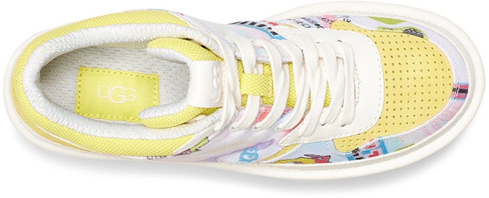 (Women) UGG Highland Sport Pop Angeles 'White Yellow' 1111052-MULT Purchase (Women) UGG Highland Sport Pop Angeles 'White Yellow' 1111052-MULT