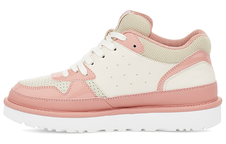 (Women) UGG Highland Sports Shoe Pink White 1115810-WSSLS