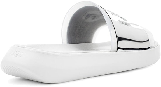 (W) Kasut UGG Hilama Slide Putih Perak 1109592-WHT Purchase (W) Kasut UGG Hilama Slide Putih Perak 1109592-WHT