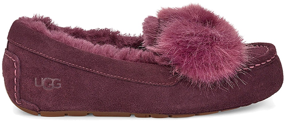 (W) UGG Holiday Ansley Puff Bow 'Púrpura Roja' 1103858-LGE Order (W) UGG Holiday Ansley Puff Bow 'Púrpura Roja' 1103858-LGE