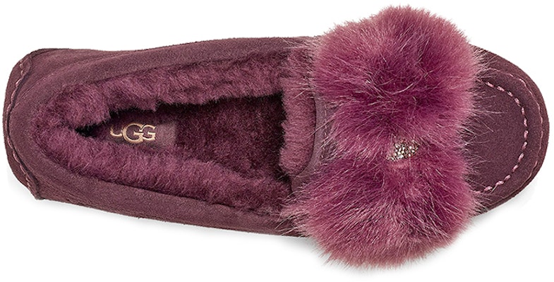 (W) UGG Holiday Ansley Puff Bow 'Púrpura Roja' 1103858-LGE Purchase (W) UGG Holiday Ansley Puff Bow 'Púrpura Roja' 1103858-LGE