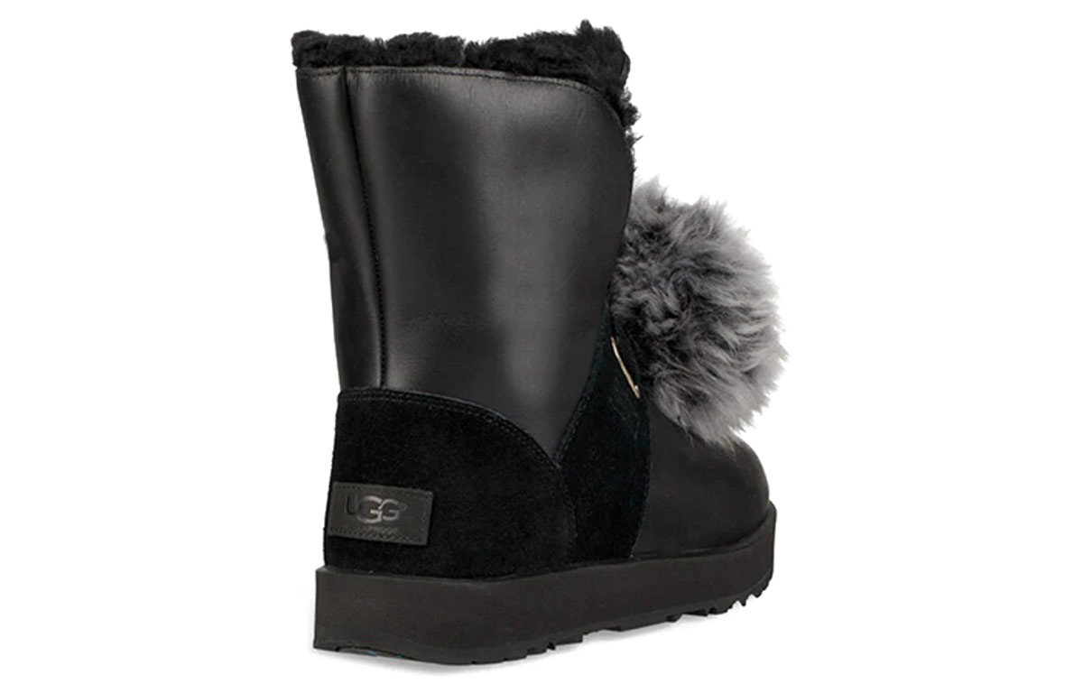 Shop (W) UGG Isley Waterdichte Sneeuwlaarzen Zwart 1018605-BLK