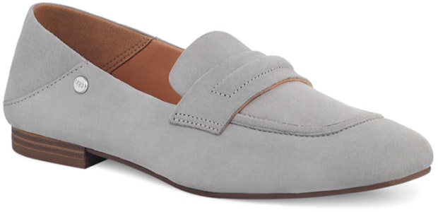 UGG Janaya 皮革 踏踵式 粗跟 樂福鞋 女款 鵝蛋石灰色 Lookbook UGG Janaya 皮革 踏踵式 粗跟 樂福鞋 女款 鵝蛋石灰色