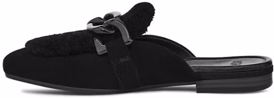 (Women) UGG Janaya Black 'Sheepskin Casual Comfort Fashion Slide' 1136891-BLKS (Women) UGG Janaya Black 'Sheepskin Casual Comfort Fashion Slide' 1136891-BLKS