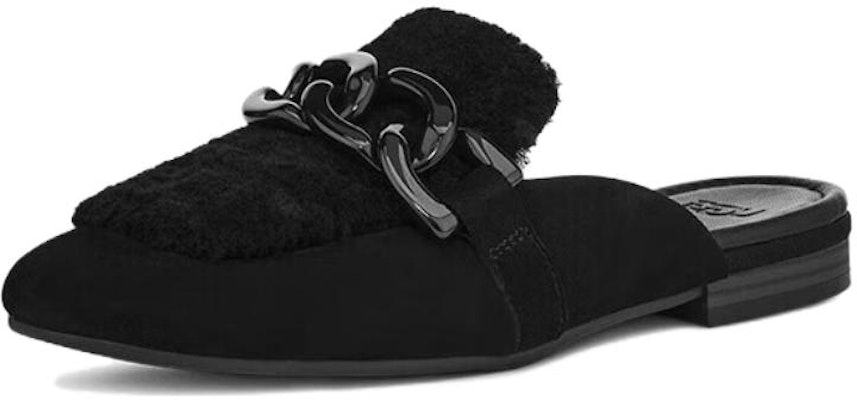 UGG Janaya 羊皮毛一體 休閒舒適 時尚涼鞋 女款 黑色 Order UGG Janaya 羊皮毛一體 休閒舒適 時尚涼鞋 女款 黑色